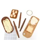 Smooth Surface Wooden Dough Roller Non-Stick Baking Tools Pastry