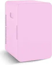 [YOPOWER] Mini Portable Compact Personal Fridge Cooler, 22 Liter Capacity, Includes Plugs for Home Outlet & 12V Car Charger, Pink