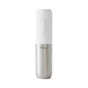 Compact Electric Corkscrew Wine Bottle Opener (White), 10.75 inches