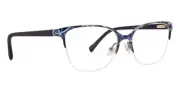 NEW Vera Bradley VB-CLARISSA-INDIO Blue Eyeglasses