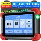 2025 XTOOL D7 All System Diagnostic Scanner Tools Bidirectional Key Coding TPMS