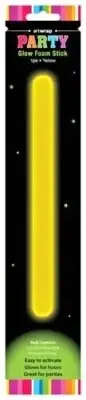 Yellow Glow Foam Stick 27cm (Pk 1)
