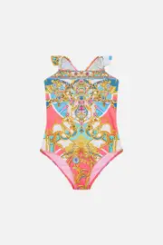 KIDS ONE PIECE WITH FRILL STRAP 12-14 SAIL AWAY WITH ME
