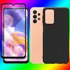 Anti-Bubble Screen Protector Film TPU Case for Samsung Galaxy A23 5G SM-A236U US