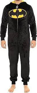 DC Comics Batman Onesie | Mens Pajamas | Onesie for Adults | Sizes Small to XX-Large