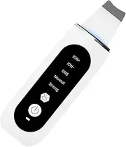 Facial Skin Scrubber, Face Scrubber Ultrasonic Skin Spatula, Black Head Remover Cleaner Tool, USB Rechargeable 5 Modes, 26000Hz Waterproof for Home Spa Facial Care