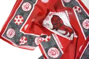 Commemorative Tanzanian Simba football team kanga textile