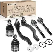 A-Premium 6Pcs Front Suspension Kit, Lower Ball Joint, Inner Outer Tie Rod End, Compatible with Honda Civic 1992-1995 Civic del Sol 1993-1997 Acura Integra 1994-1997 1.5L 1.6L 1.8L