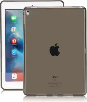 Black Clear Case for iPad Pro 10.5" 2017/ Air3 10.5" 2019, Slim Silicon