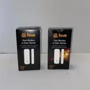 2 - Hive Window or Door Sensors, Smart Home Indoor Motion Sensor - Requires Hub