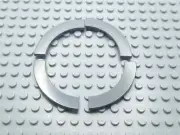 New LEGO Lot of 4 Dark Bluish Gray 4x4 Macaroni Tile Pieces