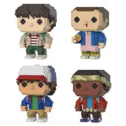 Stranger Things 8-Bit Kids US Exclusive Pop! 4-Pack