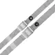 Watchband / 8.10mm / 各品牌通用 細緻透亮 輕巧耐用 米蘭編織不鏽鋼錶帶 銀色 ＃849-21-SR