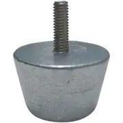 Anode Zinc Condenser with Stud 75mm x 30mm x 5/16 inch UNC