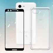 Anti-Scratch Screen Protector Shock Absorbing Case f Google Pixel 3 Verizon USA