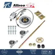 32" Go Kart ATV Live Rear Axle Kit+Sprocket Hub Drift Trike + Brake Assembly US