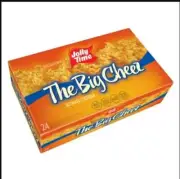 JOLLY TIME The Big Cheez Gourmet Cheddar Cheese Microwave Popcorn 24 Bags,3.5oz