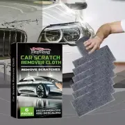 6pcs Nano Sparkle Car Cloth For Scratches Nano Magic-Scratch Remover Cloth