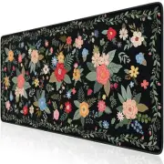 HAOCOO Desk Pad for Keyboard and Mouse Large Mouse Pad for Desk Non-Slip Keyb...