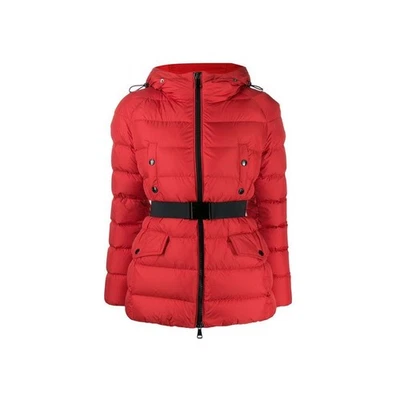 Moncler Fox Fur Belted Padded Jacket 55461600