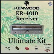 Kenwood KR-4010 Receiver Ultimate Upgrade Kit Genuine Parts Restoration