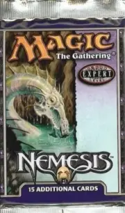 Magic Mtg NEMESIS Factory sealed Booster Pack X 3 !