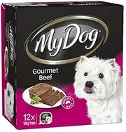 My Dog Wet Dog Food Classic Loaf with Gourmet Beef, 100 g (Pack of 12)