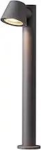 DAWALIGHT Bollard Light GU10 5 W 3000 K LED Path Lights Outdoor IP44 Waterproof Floor Lamp Outdoor for Garden Outdoor, Aluminium, Anthracite