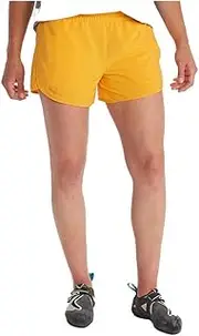 [Marmot] Women's Wm's Elda Short 4" S23 Breathable Functional Shorts, Quick-Drying Training Shorts with UV Protection, Elastic Bouldering Shorts