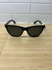 RAY BAN RB4184 601/71 BLACK SUNGLASSES W/GREEN LENSES New With Tags ! Classic