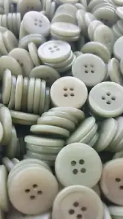 Reef Green Buttons, 4 Hole Sewing/Crafts Buttons 20mm - 24 Pieces (102)