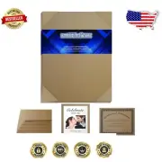100 Sheets of Lightweight Chipboard 20pt 8.5x11 - Eco-Friendly Crafting Supply