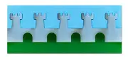 Sizzix Bigz XL Castle Border die #A10982 Retail $39.99 Retired FUN!!