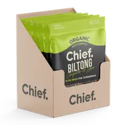 Organic Biltong - Chipotle & Lime (6 x 90g bags)