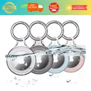 4 Pack Airtag Holder Waterproof Shockproof Keychain Case for Apple AirTags with