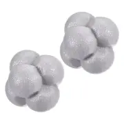 Reaction Balls Coordination Agility Training Ball High Difficulty, Grey 2pcs