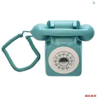 在飛比找蝦皮商城精選優惠-桌面有線電話 80 年代復古復古風格電話台座機電話支持環音量