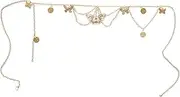 [DEARMAMY] High Waisted Bikini Waist Chain Body Chain Tassel Waist Jewelry for Women