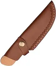 Leather Belt Knives Sheath - Portable Pouch Knives Holster | Pouch Sheath with Snap Closure Knives Sheath Holster with Belt Loop for Men
