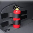 4x Car Trunk Nylon Fixing Belt Fire Extinguisher Fixing Strap Car Accessories