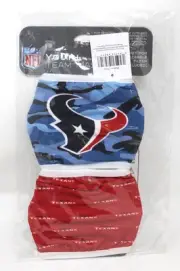 FOCO NFL Houston Texans Team Youth Masks 2 Count