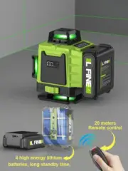 New Laser Level Horizontal Vertical Remote Control 360°Self-leveling Laser Level