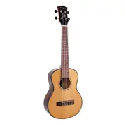 Tiki '22 Series' Spruce Solid Top Tenor Ukulele with Hard Case (Natural Gloss)