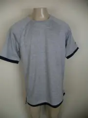 Men's Gray And1 Crew Neck Fashion Tee. Size Large. 100% Polyester. Short Sleeve