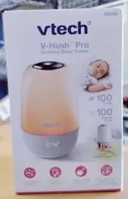 Vtech V-Hush Pro2 Soothing Sleep training speaker NEW