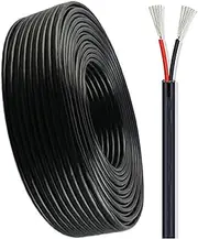 2/3/4 Conductor20~30 Gauge 30FT Electrical Wire 20AWG~30AWG Tinned Copper Core PVC Cable UL Certified Low Voltage Cable for Outdoor Lighting Household Appliances（2C,30FT）(4C,26AWG)