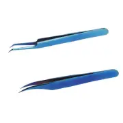 Eyelash Extension Tweezers Stainless Steel Ergonomic Nail Art Tweezers For V FAD