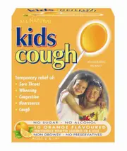 Kids Cough Lozenges On A Stick (Orange) X 10