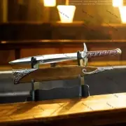 Sting Sword LOTR Frodo's Bilbo Dagger Lord of the Rings Movie Cosplay With Stand