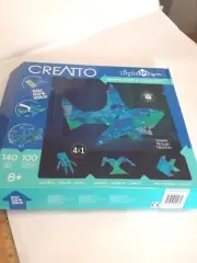 Creatto Light Up Crafting Kit "Shark and Ocean Pals" open box